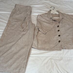 Rachel Zoe Tan Trousers Sophisticated Style